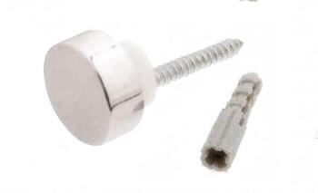 Upevňovací šroubky šroubek ozdobná krytka set chrom HOLD B023 CHROM